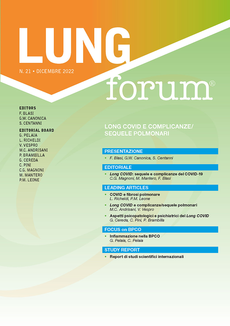 LUNG FORUM N. 21 - Dicembre 2022